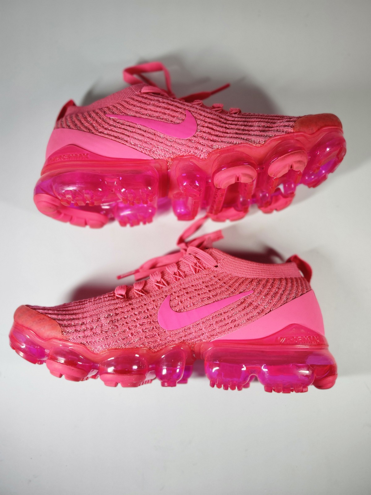 Nike Air VaporMax Flyknit 3 Women’s Pink Low Top Running Shoes CT1274-600