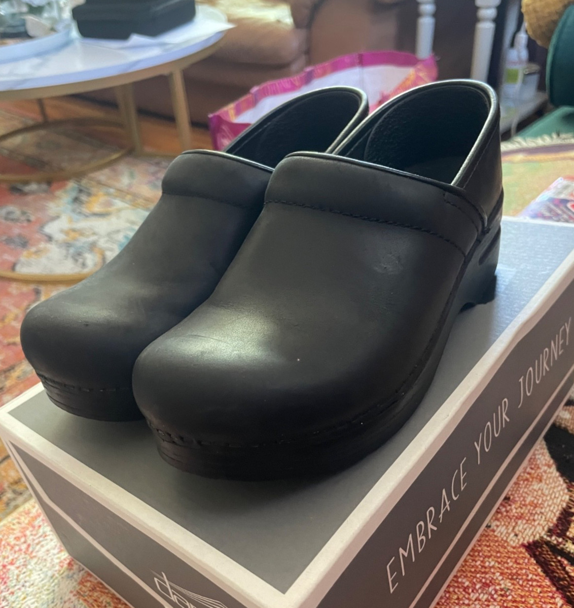DANSKO Professional Clogs 36, Matte Black