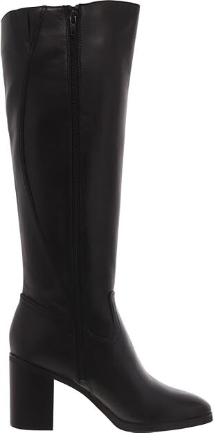 Giani Bernini Womens Odettee Leather Knee-High Boots | Black | 7 Medium (B,M)