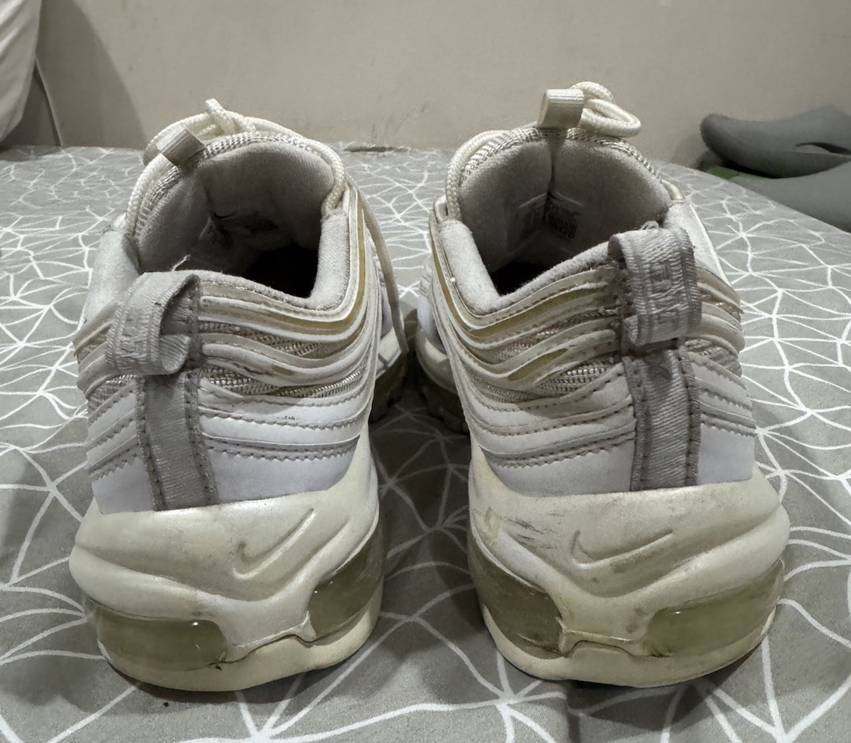 Nike Air Max 97 Pure Platinum White 921733-100 Women’s Size 7 / Mens 5 Shoes