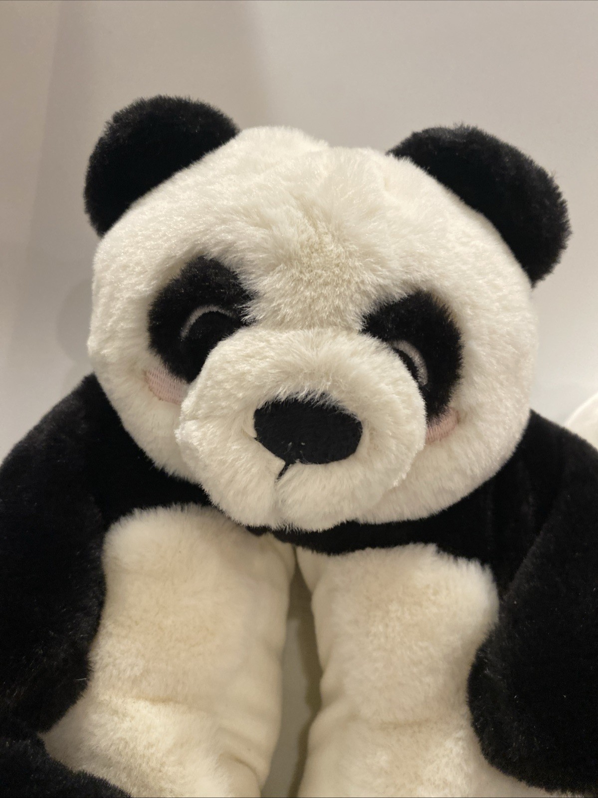 Panda Bear Plush Slippers Woman’s Size L