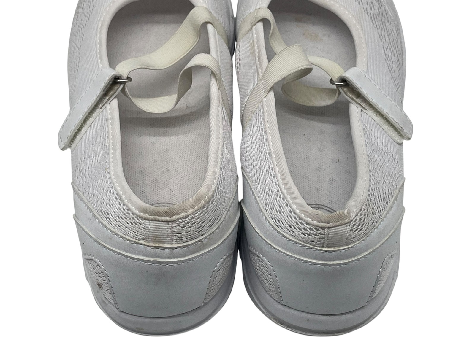 Propet TravelActiv Mary Jane Women’s 11 W White Mesh Walking Shoes W5103