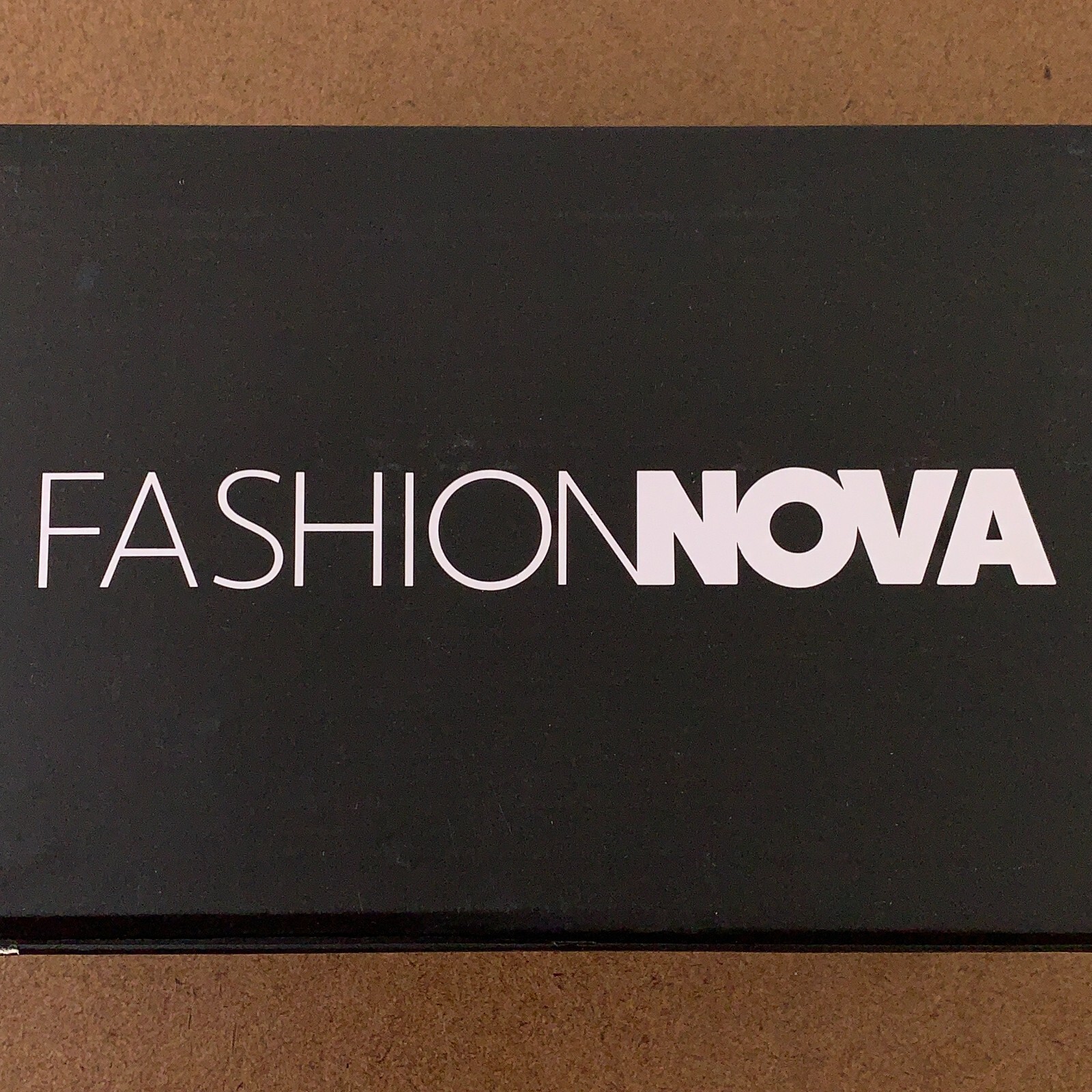 Fashion Nova Women’s Shoe Size 7 Black Square Toe Frankie Heeled Sandals NWT
