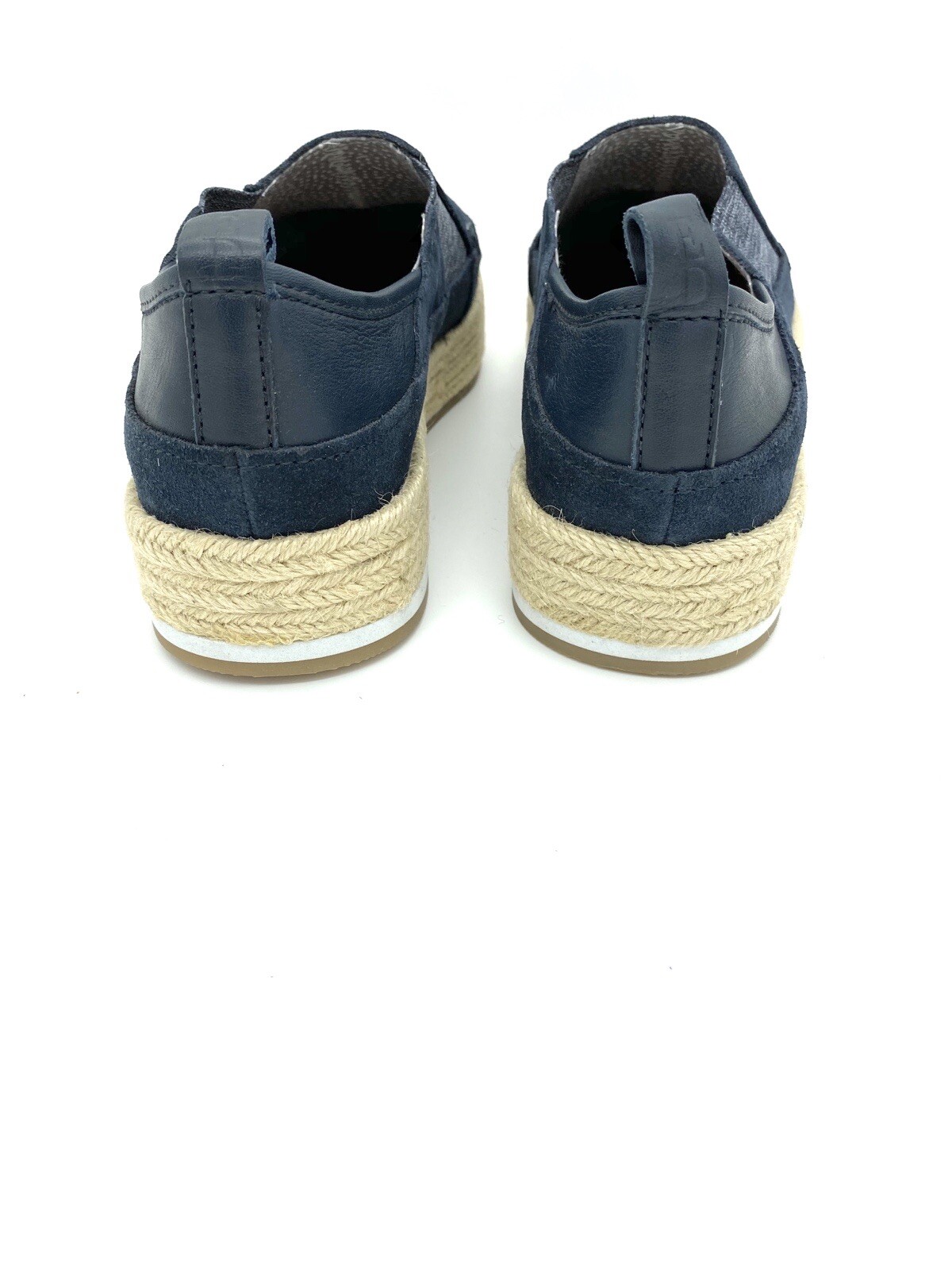 ED Ellen DeGeneres Platform Espadrille Sneakers Garance Blue Lagoon 9M New NWB