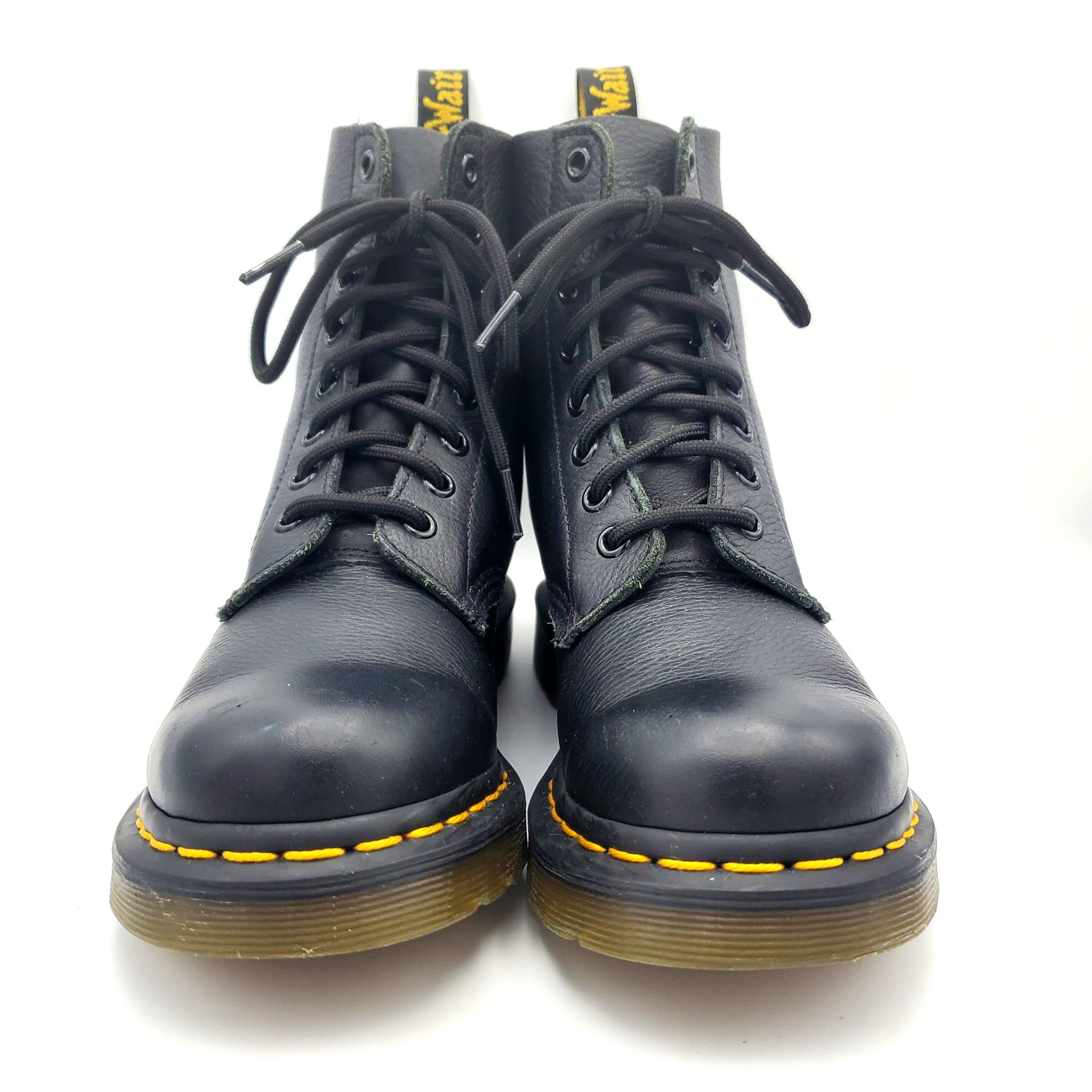 Dr. Martens 1460 Pascal Black Leather Boots, Women’s Size 6 US