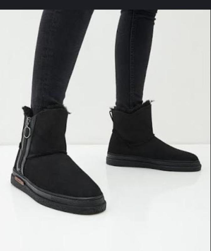 women gant boots black suede 36