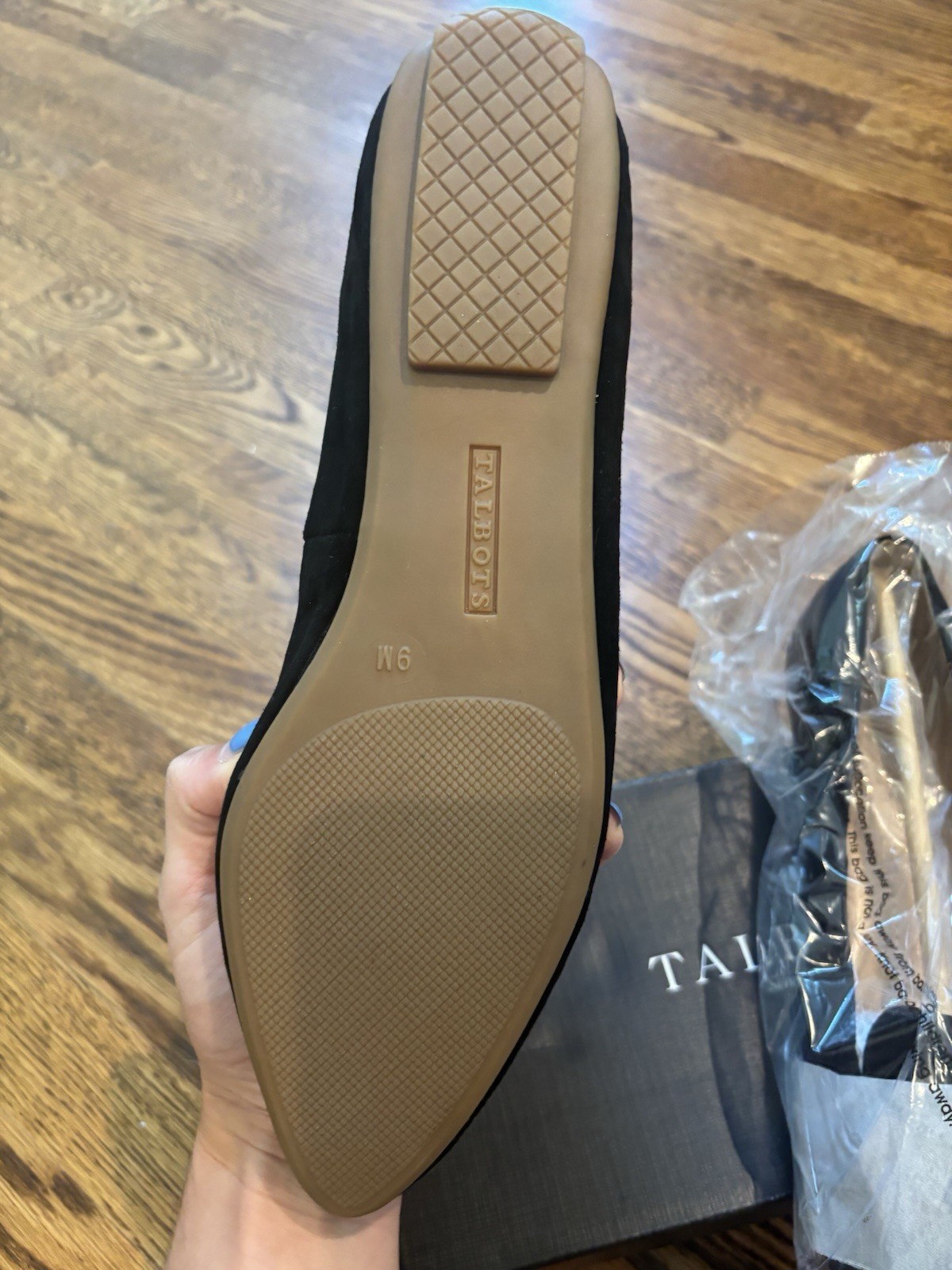Talbots Black Francesca Tassel Loafer Flats Size 9 BNIB