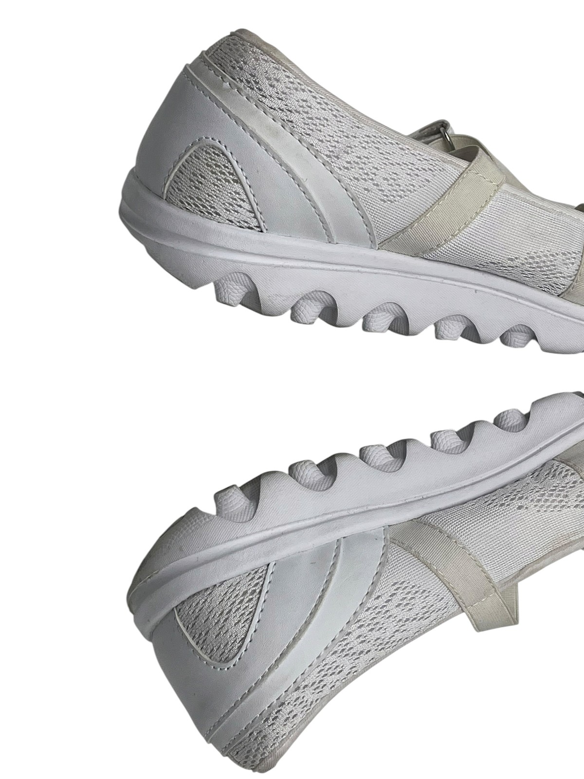 Propet TravelActiv Mary Jane Women’s 11 W White Mesh Walking Shoes W5103