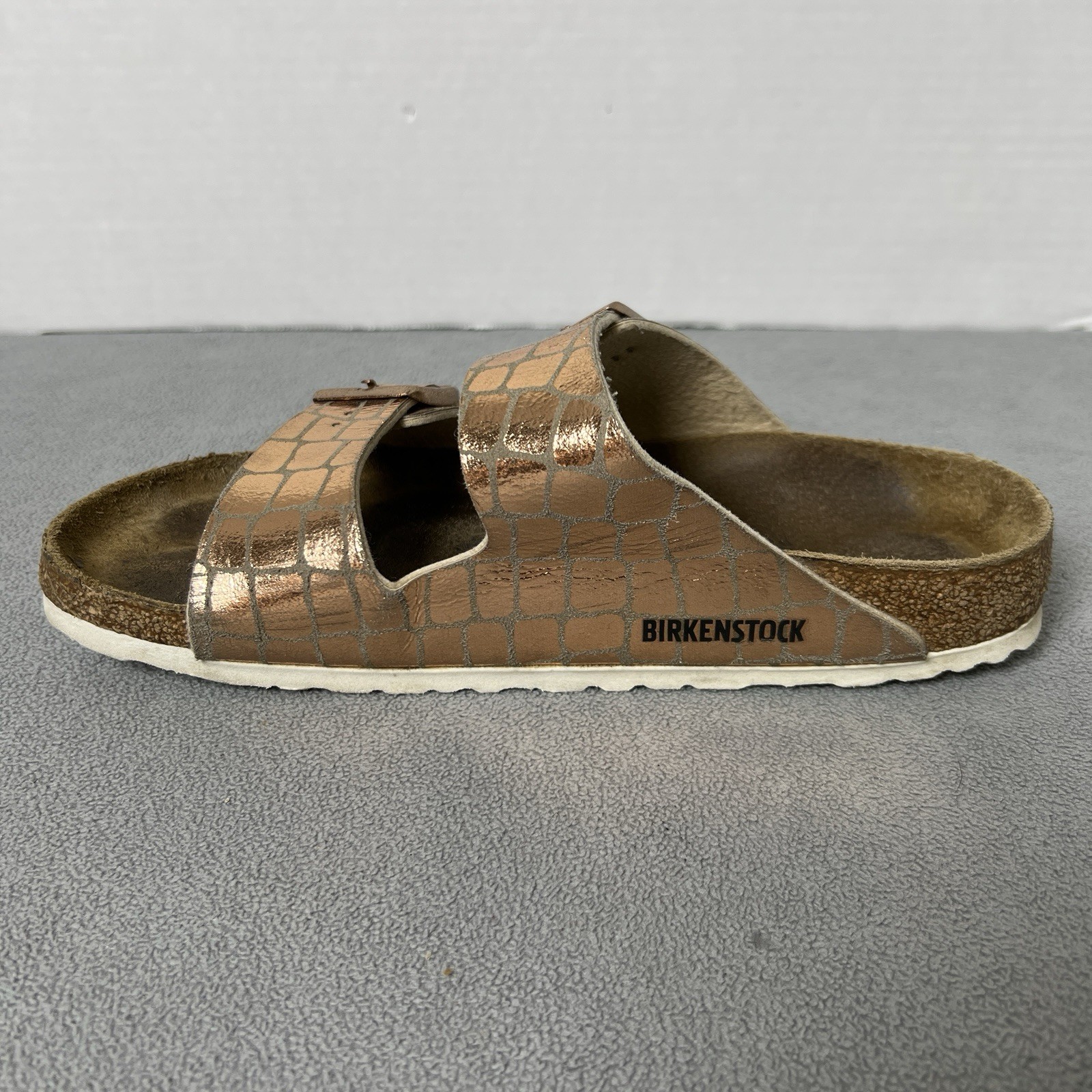Birkenstock Unisex Adult Arizona Gator Gleam Size EU 40 US 9 Women