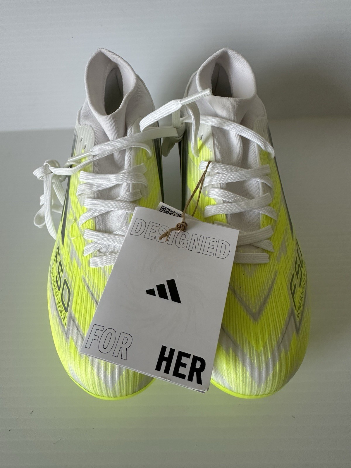 NEW Women’s Size 7 Adidas F50 Sparkfusion League FG AG Soccer Cleats For Her