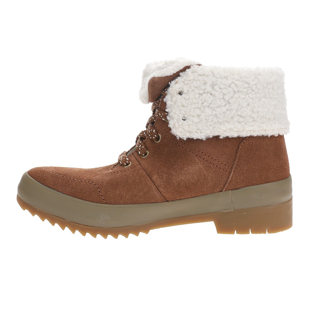 Keds Camp Ii Lace Up Snow Womens Brown Casual Boots WH66242