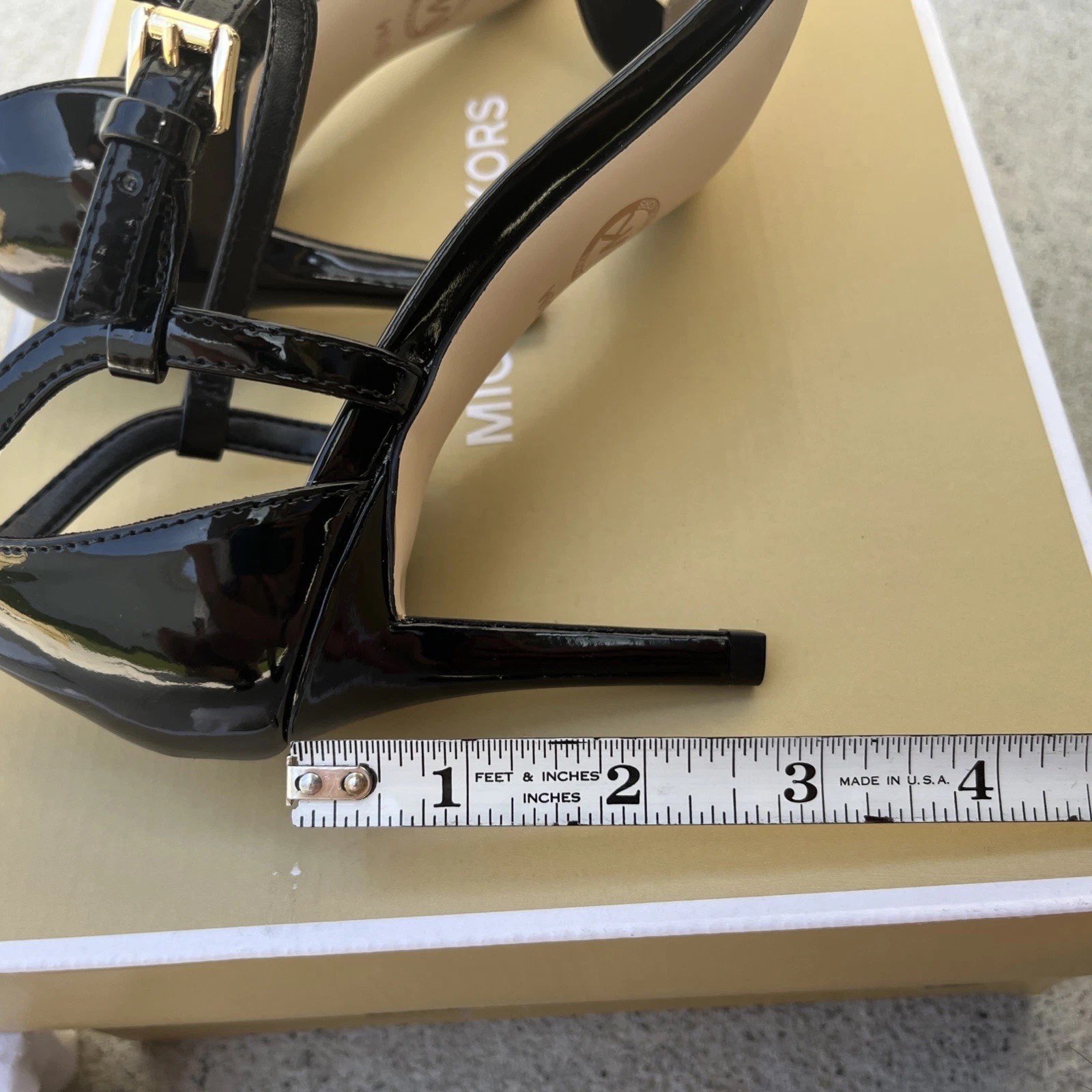 Michael Kors Sandal Pump Heels Size 5 M Special Occasion Simone Mid Heels