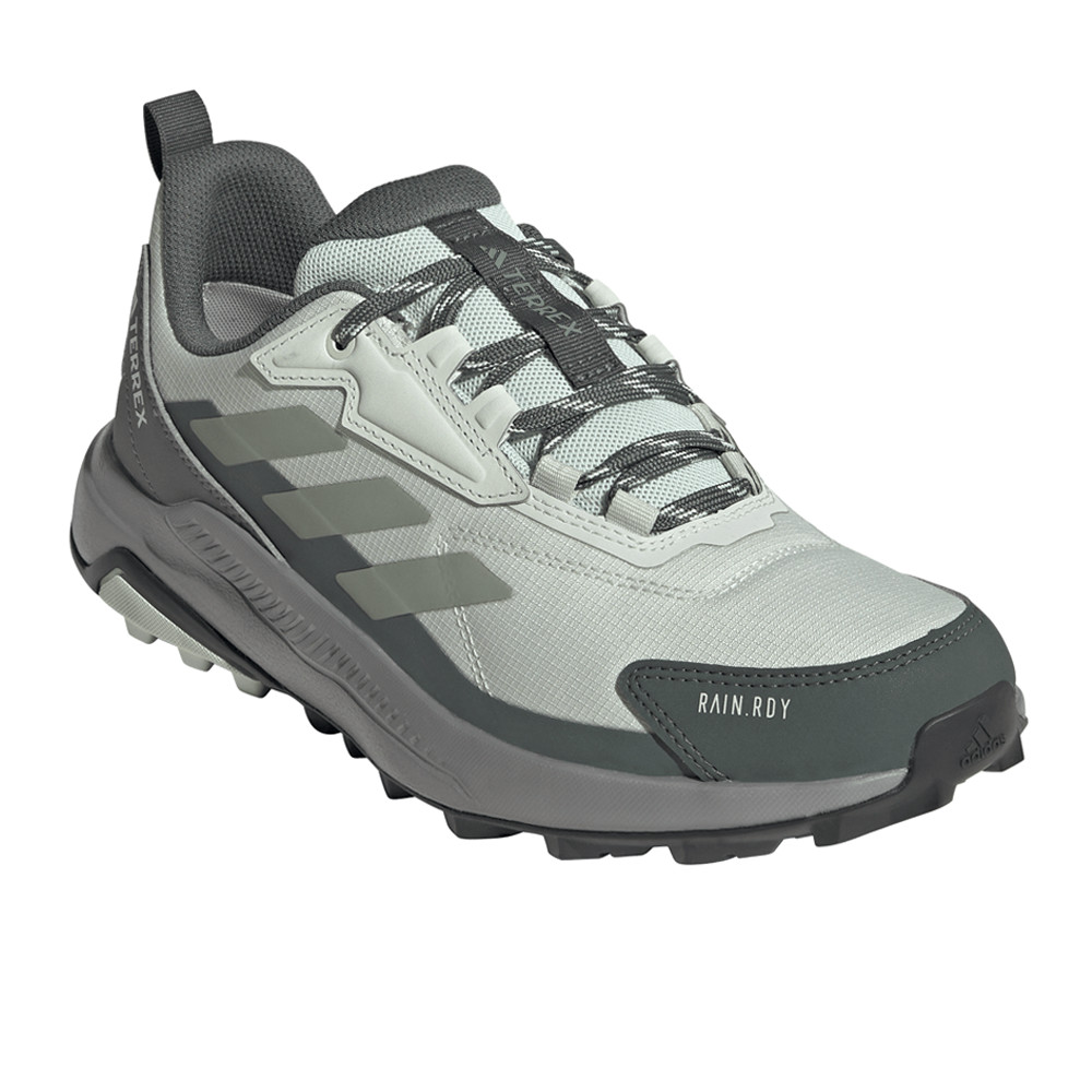 adidas Terrex Anylander Rain.Rdy Hiking Womens Green Sneakers Athletic Shoes JI