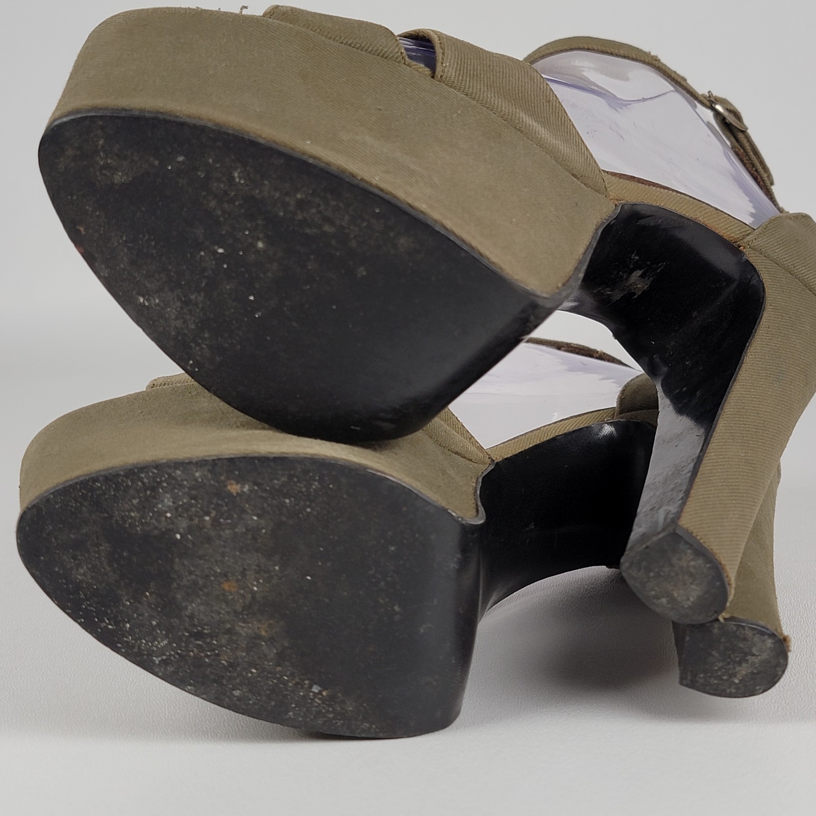 Vintage chunky block heel and towering platform women’s 7.5-8 see photos