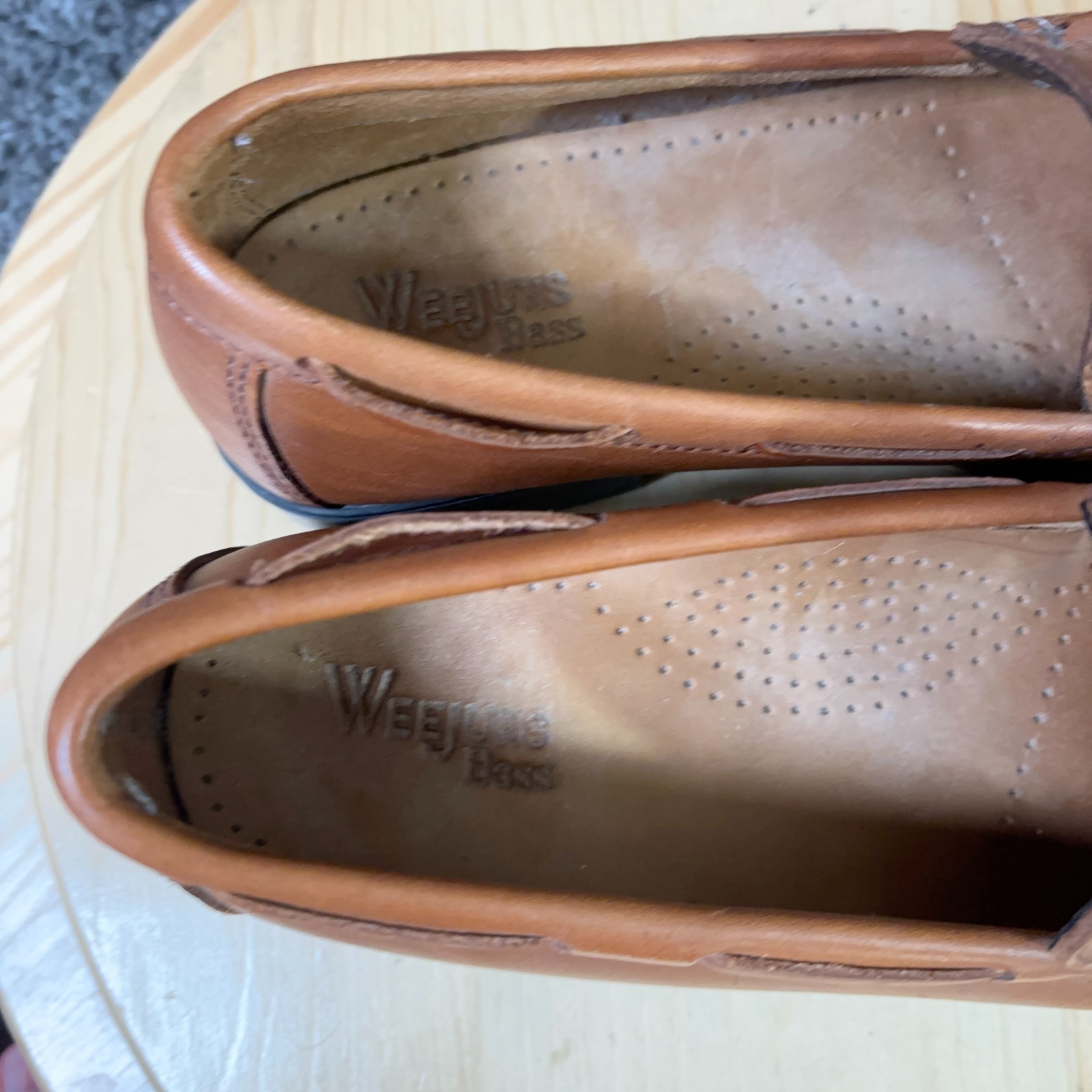 GH Bass Weejuns Marietta II Loafer Women Size 9 Brown Leather Tassel Kiltie Shoe