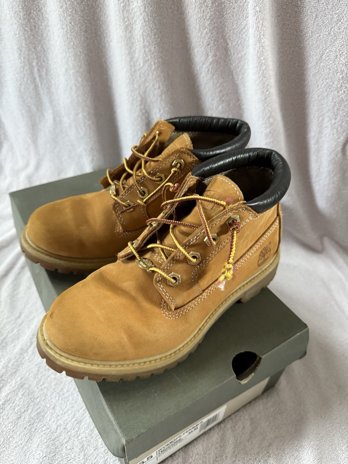 Timberland Women’s Euro Hiker Boots Femmes Euro Sprint, Wheat/White
