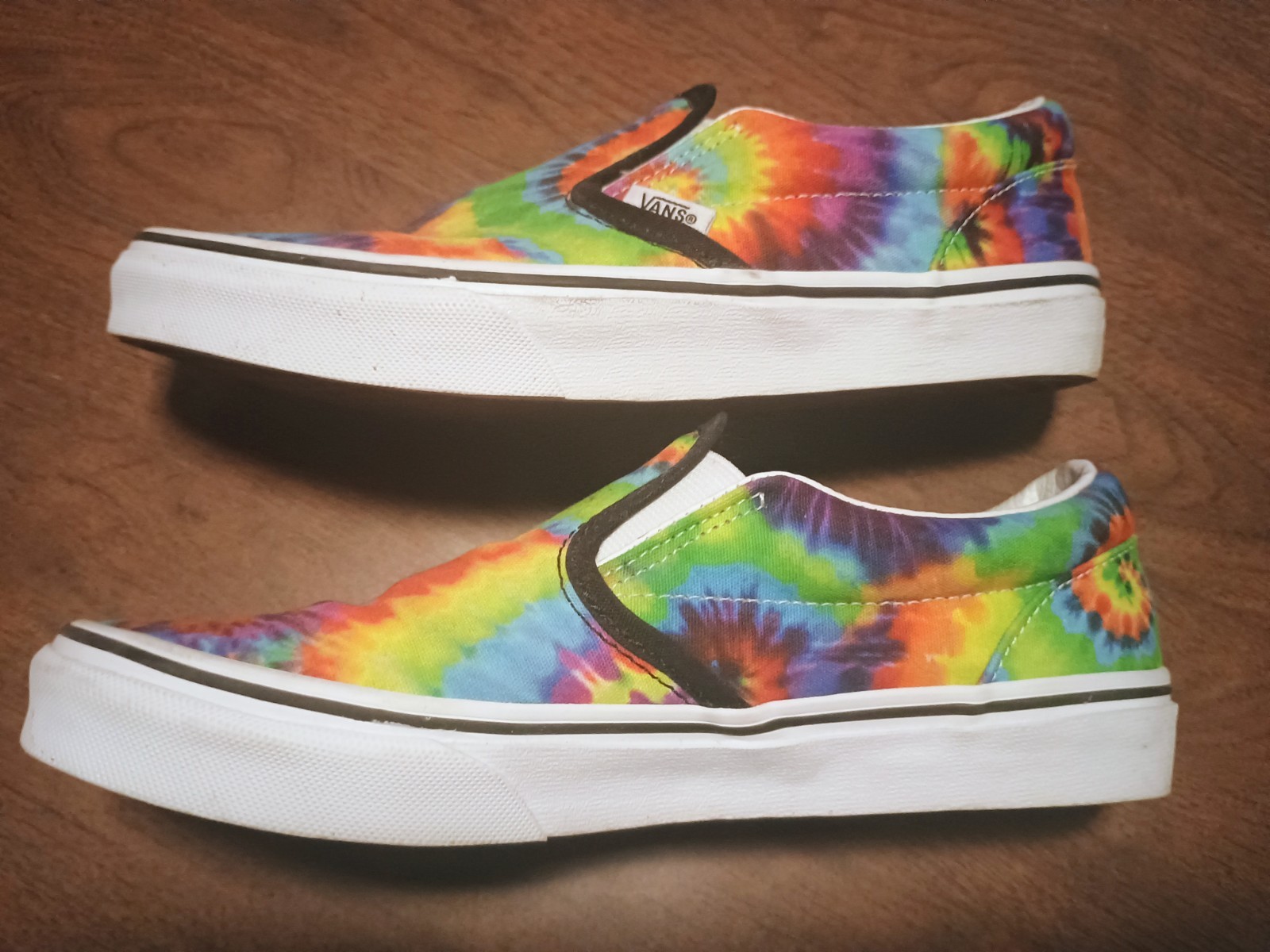 Vans Women’s 7.5/Juniors 6 Tie-dye Slip-on Style Shoes