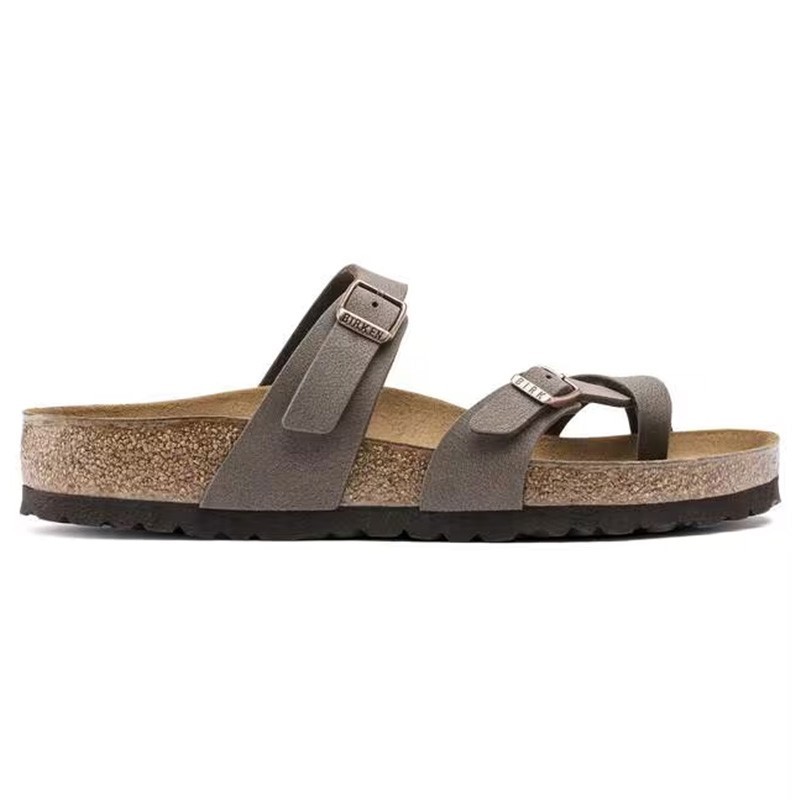 Birkenstock Mayari Birkibuc Mocha Toe Loop Women’s Thong Sandals Select Size