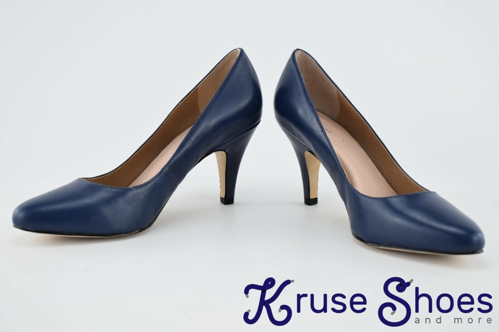 Land’s End Women’s Randi Mid-Heel Pump «Deep Sea» Size 8.5B
