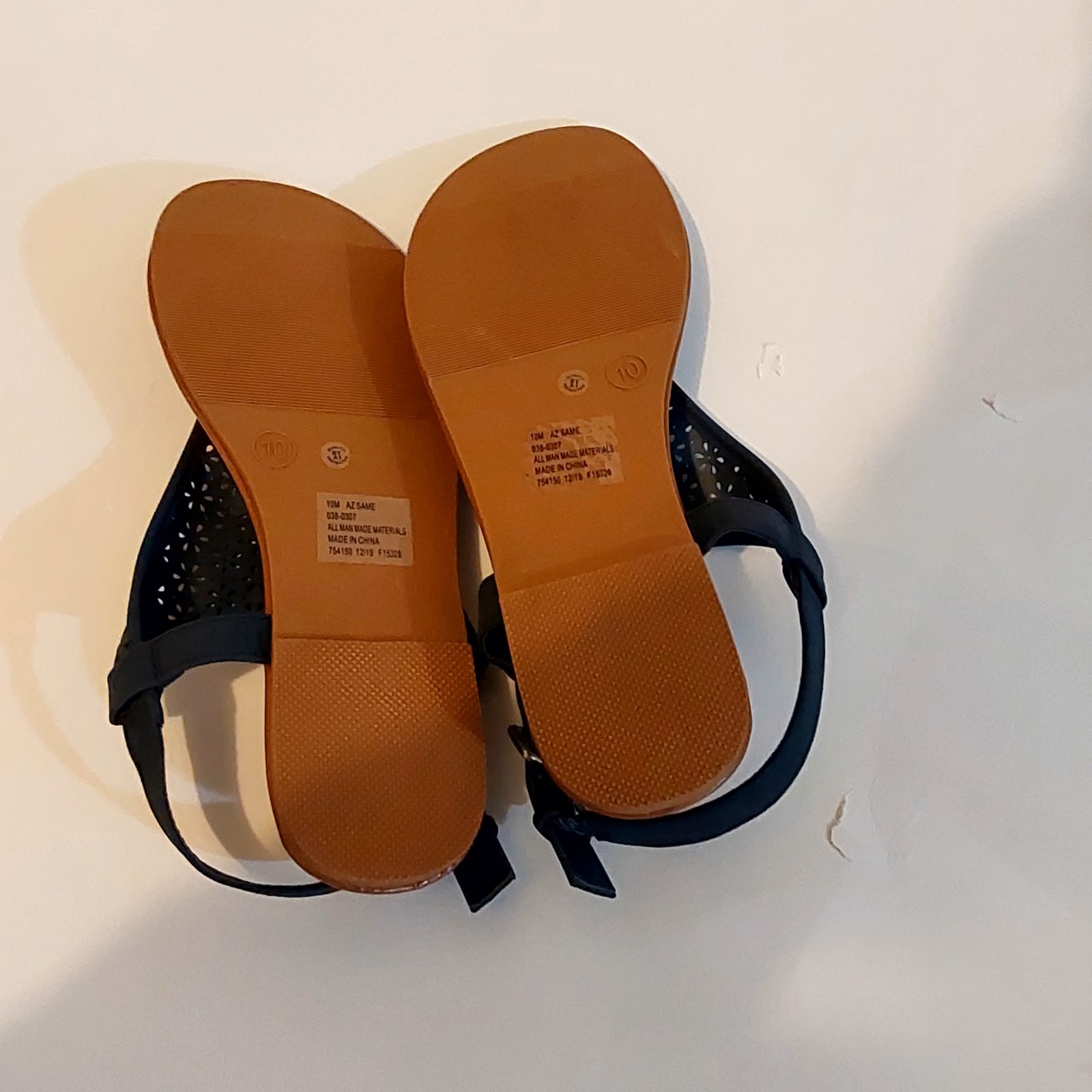 2 Pair of Sandals From Arizona Jean Co. Size 10 Women’s See Photos