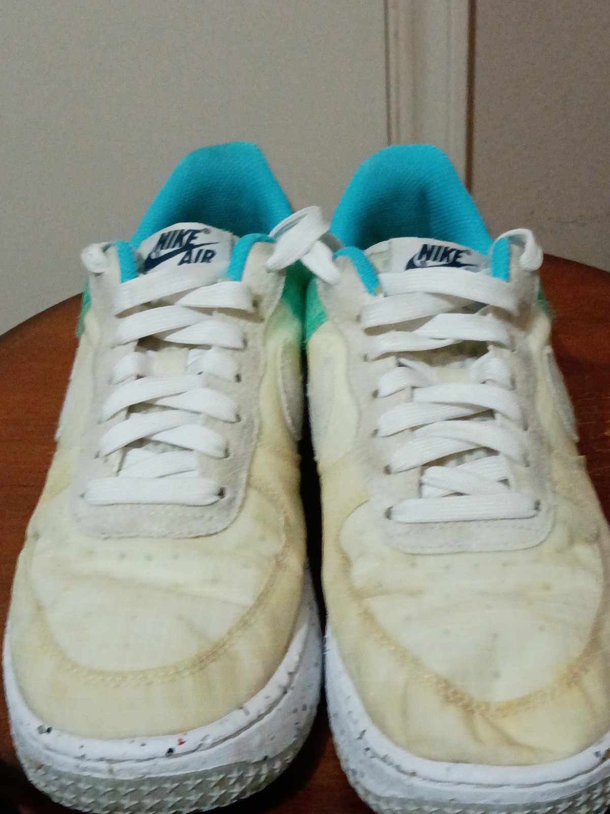 Nike Women’s Air Force 1 Crater M2Z2 White Dynamic Turquoise DO7692 101 Size 8