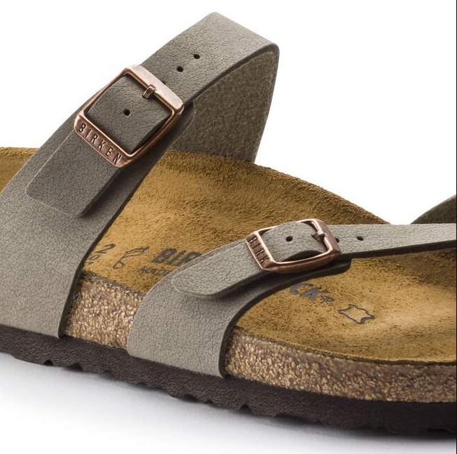 Women’s Birkenstock Mayari Birko-Flor Nubuck Sandals, Full Box, Authentic