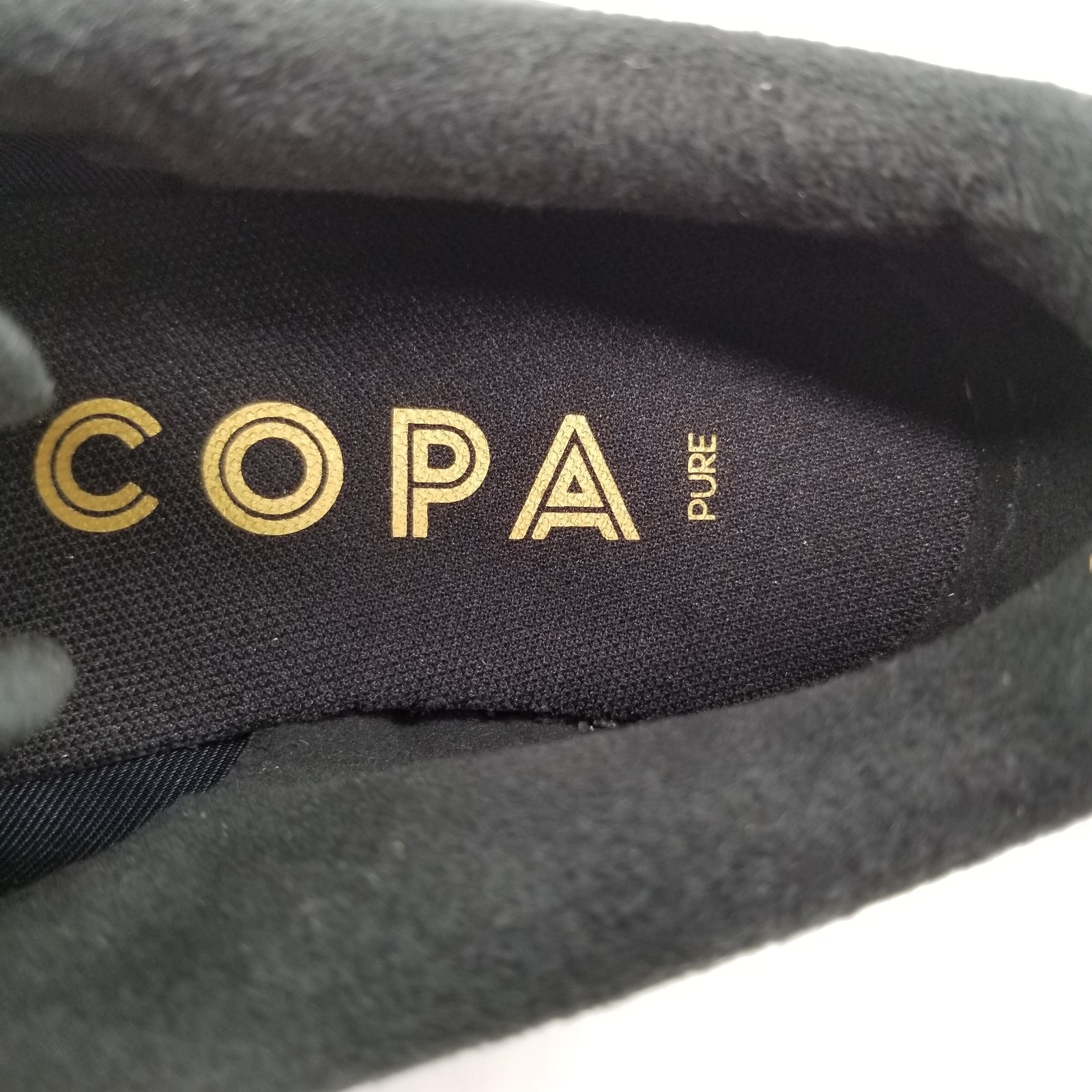 Adidas Women Copa Pure 2 League FG Football Boots Sz US 11 Black Low Top