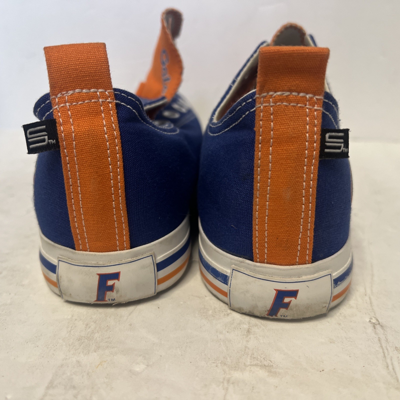 Skicks U Of F Florida Gators Swamp Canvas Low Top Sneakers Women 11 Men’s 9