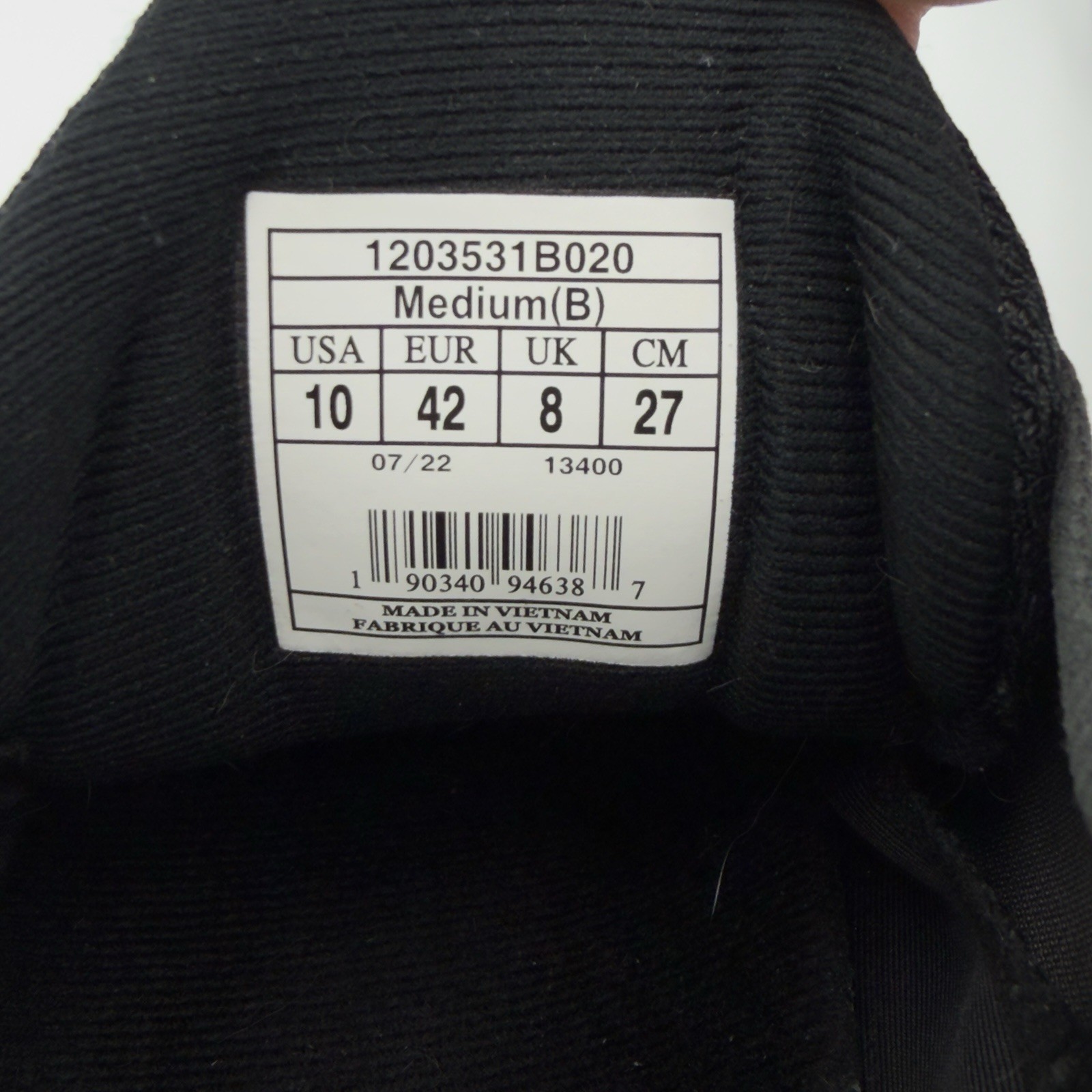 Brooks Adrenaline GTS 22 Women’s Size 10 Black Running Shoes 1203531B020