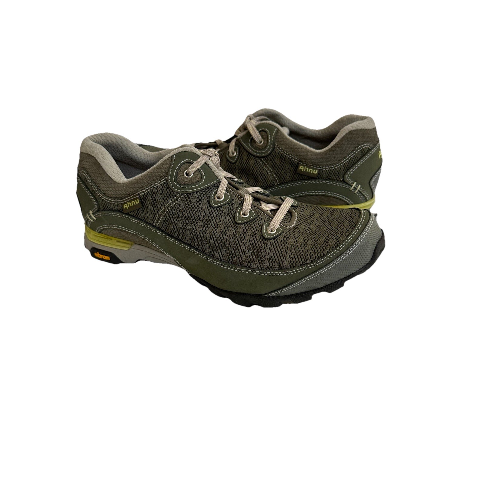 AHNU SUGARPINE II AIR MESH GREEN HIKING WALKING SHOES US 9.5 / EU 40.5 / UK 7.5
