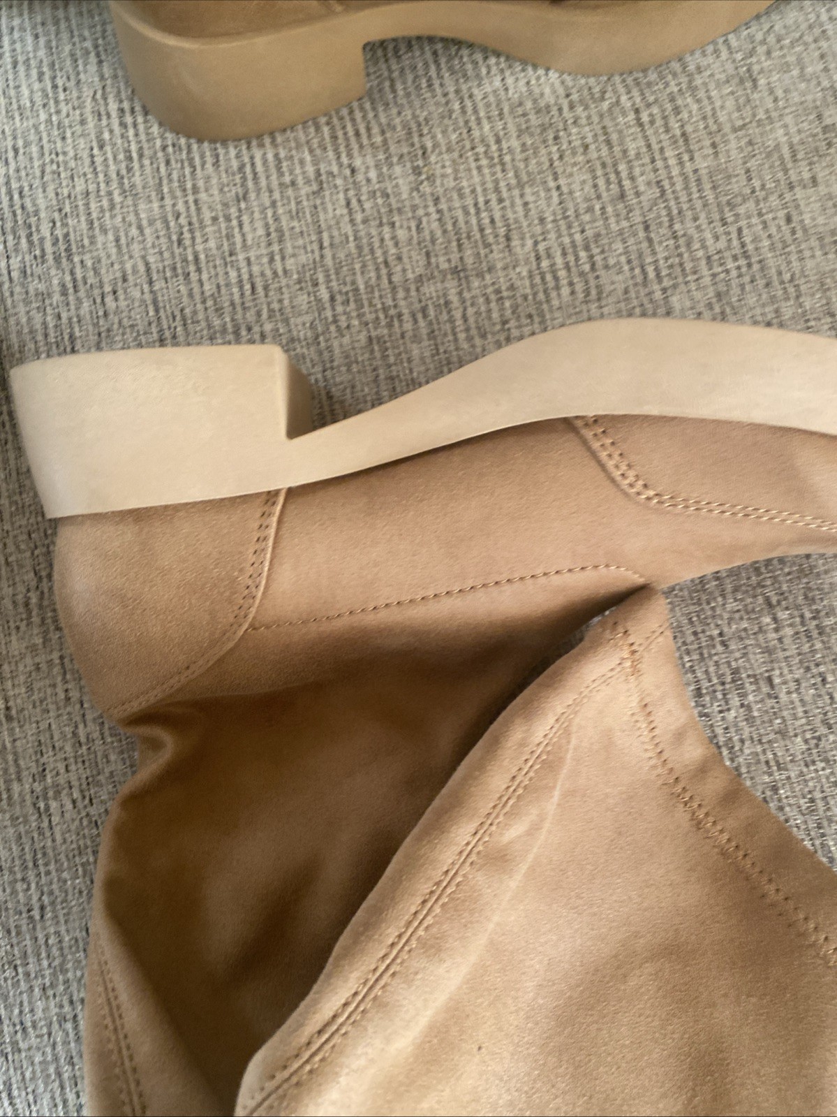 BC Footwear Brown Or Beige Suede Boots Women Shoes US 6 Knee High New