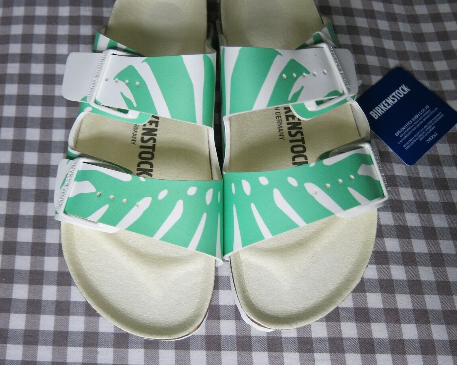 Birkenstock Arizona Birko-Flor® sandals in Monstera EU 37 US women 6-6.5 medium
