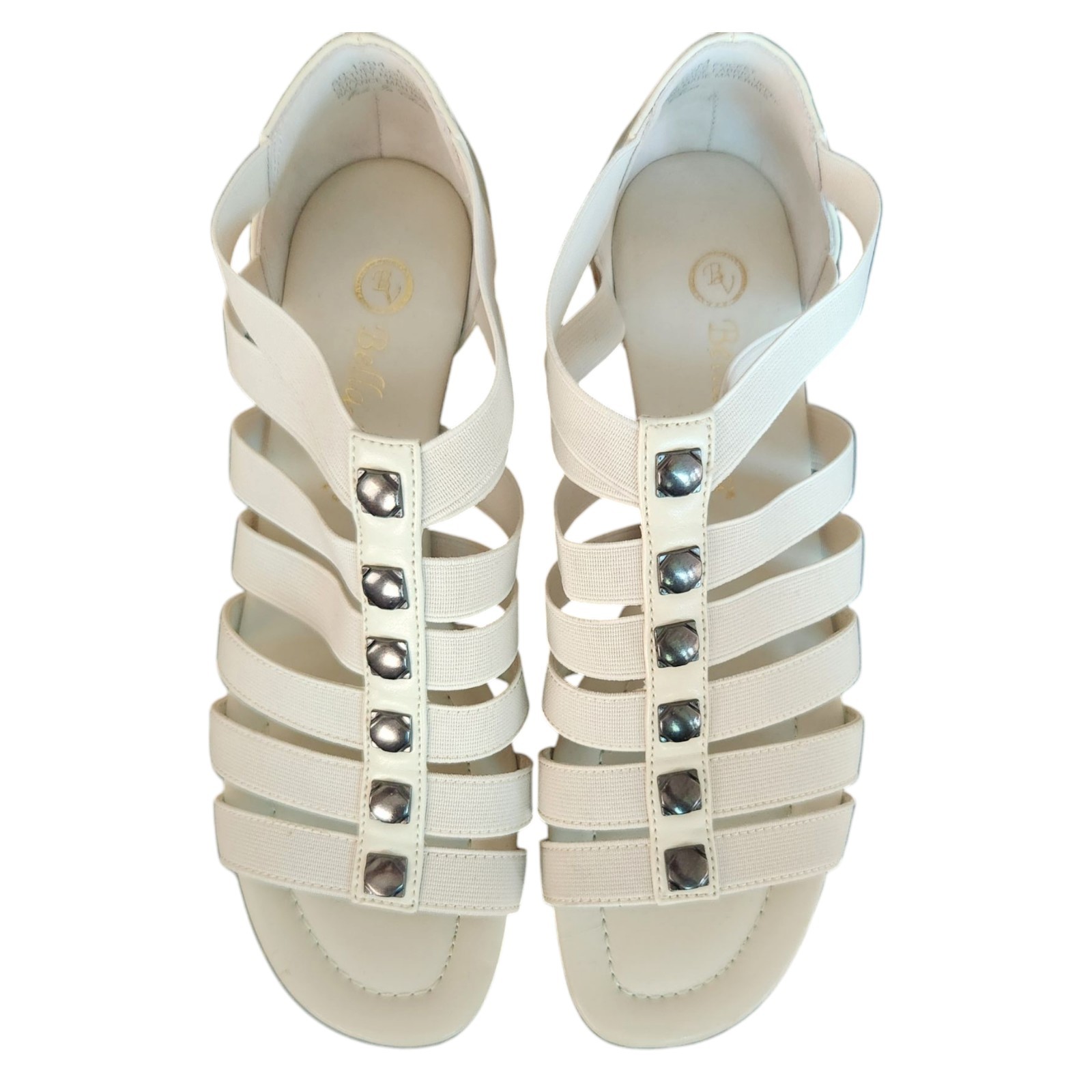 Bella Vita T-Strap Sandal Beige Women’s Size 6.5 Bohemian Beach