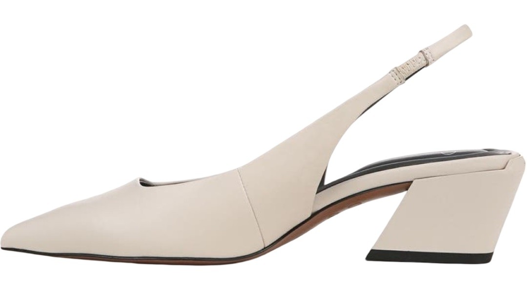 Franco Sarto Women’s A-Gena Slingback Pointed Toe Pumps