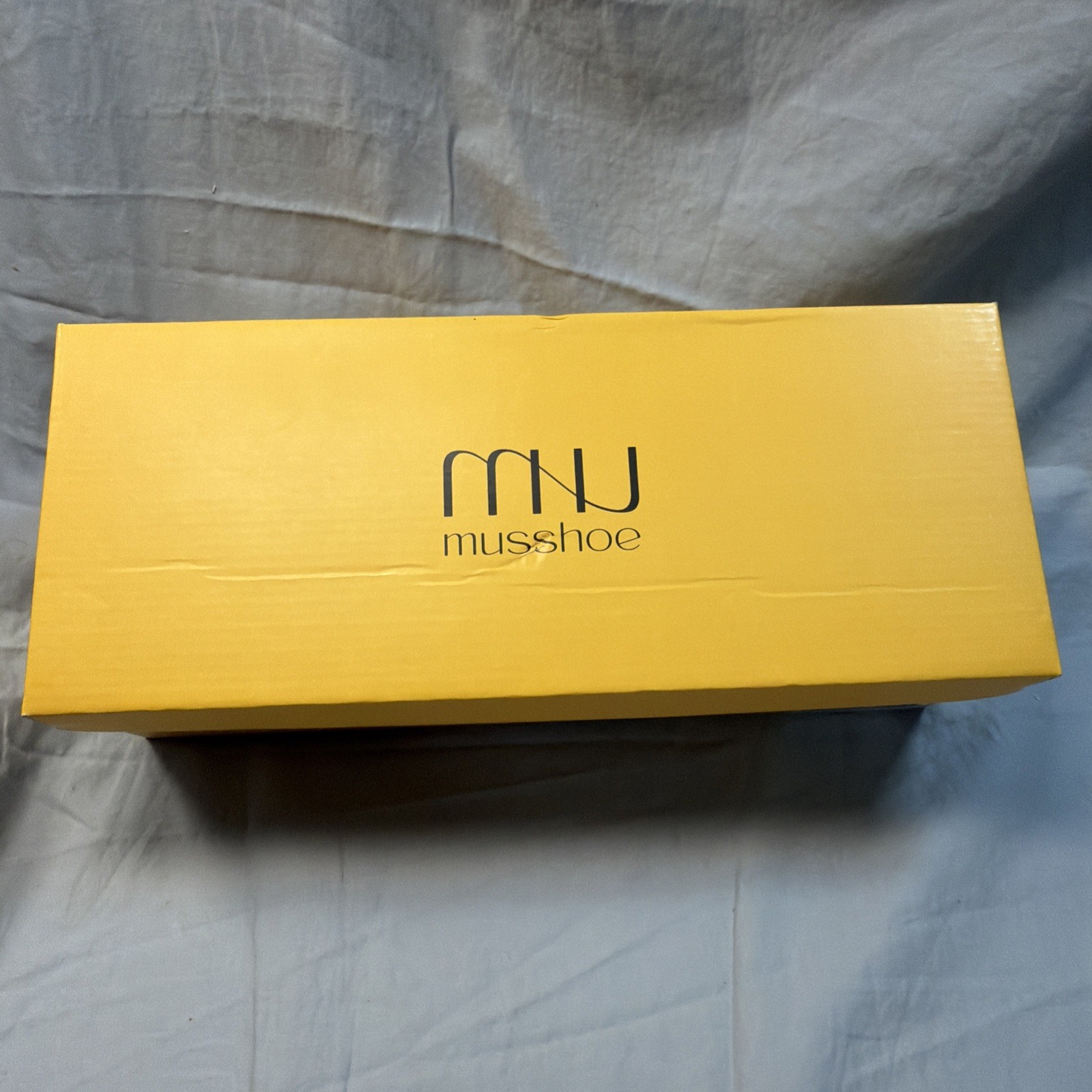 MUSSHOE Women Mules Comfortable Pointed Toe Mules Women Flats W/Buckle Sz 9(BB3)
