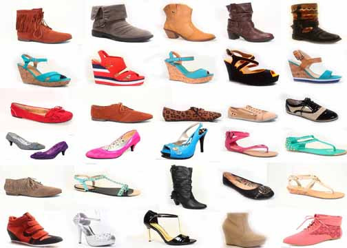 Wholesale Lot Women’s Shoes Mix Match Fashion Pump Boots Sandals Sneaker Wedge