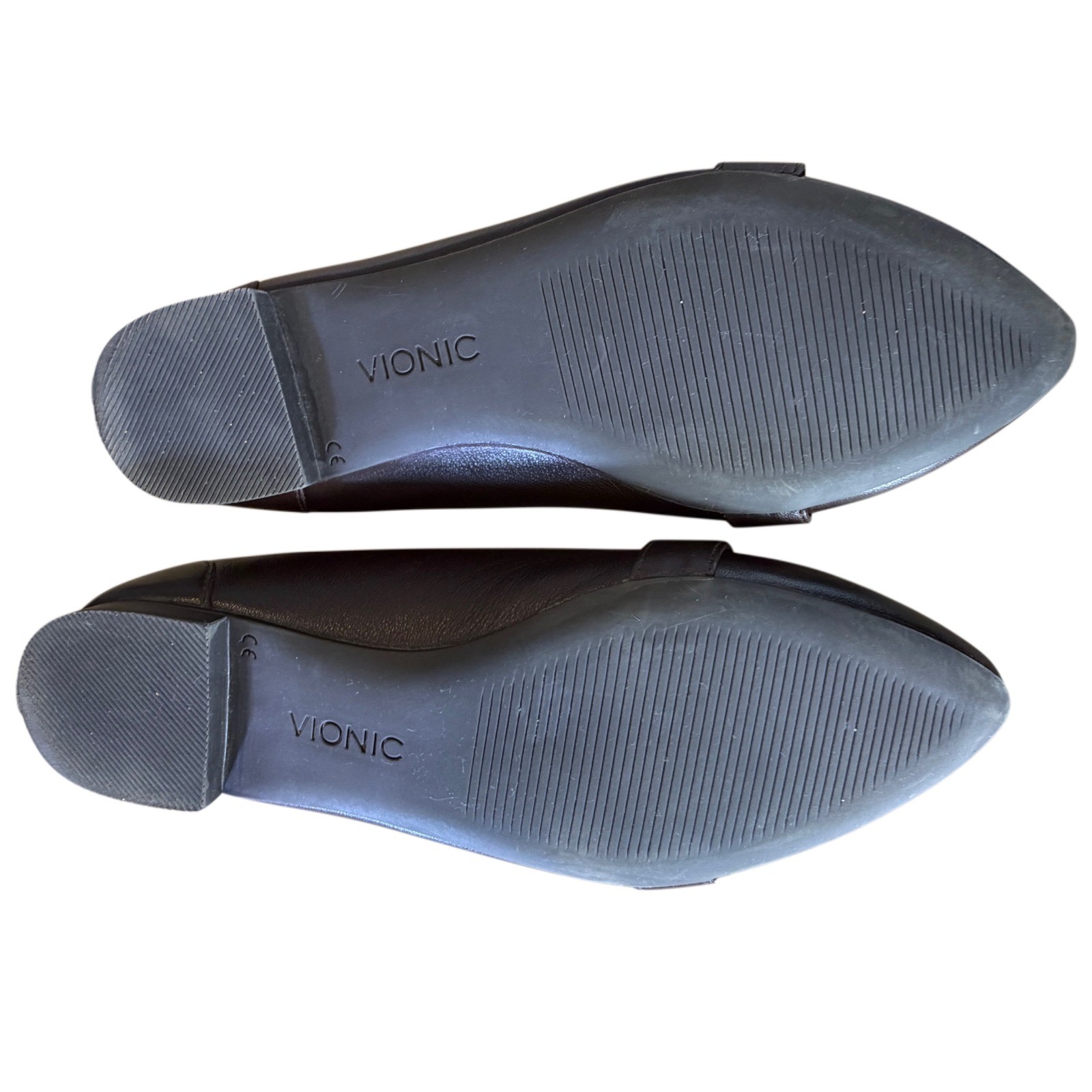 Vionic Savannah Flats US 8 Burgundy Croc Embossed Leather Comfort Orthotic