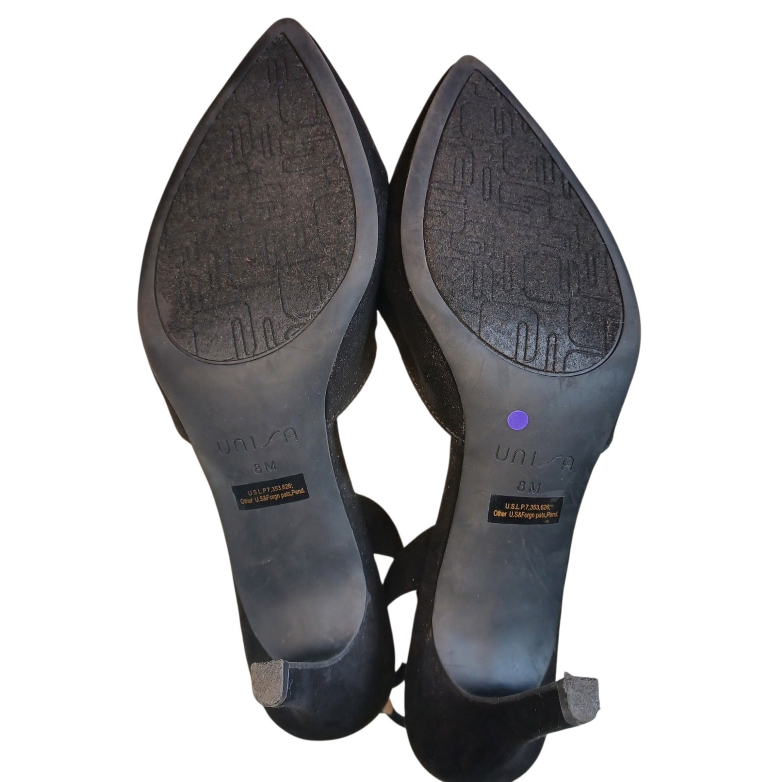 Women’s Unisa Black Slingback Dress Heels Size 8