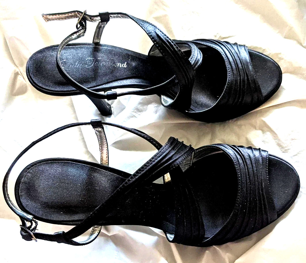 👠Lulu Townsend Shoes👡Womens Size 7 Strappy💃Heels Dress Sandals Elegant,Formal