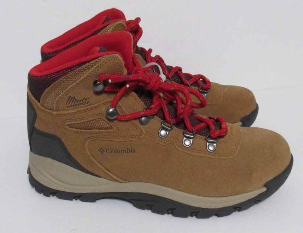 Women’s Columbia Newton Ridge Full Grain Leather/Suede Hiking Boots Size 8.5