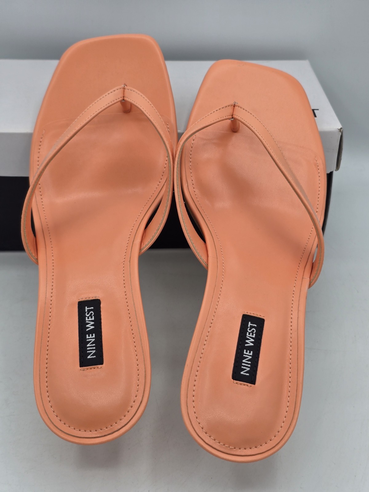 Woman’s Heels Nine West Andela 3 – Orange 800 – Sz 11 M New With Box