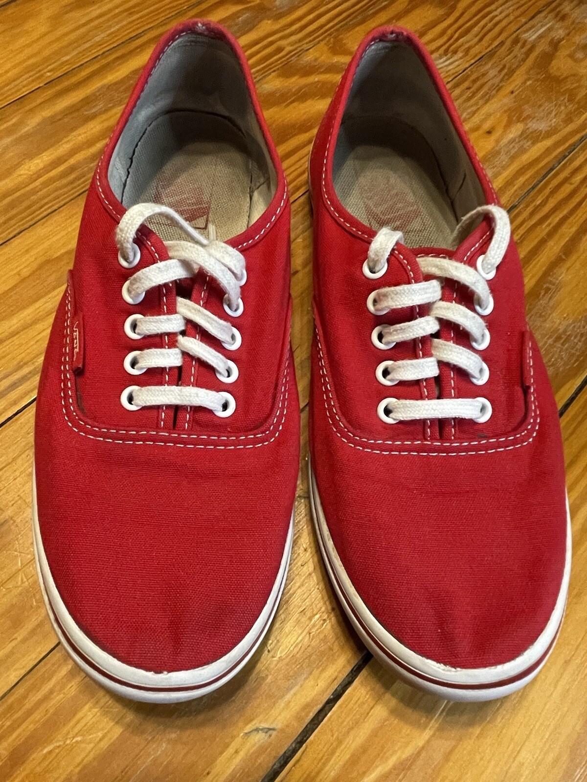 Vans Off the Wall Classic Sneakers Red Women’s Size 8.5, Men’s 7