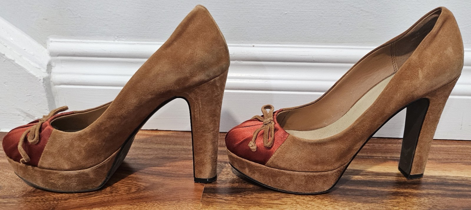 Levity Burnt Orange Heels Size 7M – Used