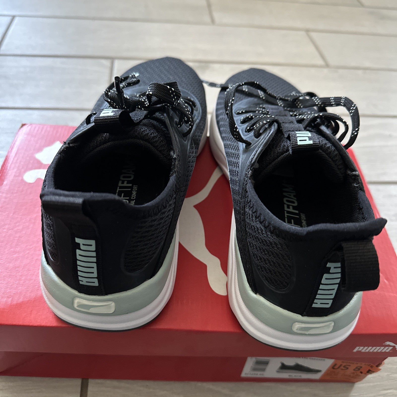Puma Sophia Evo Sneaker Womens 8.5 Black New Athletic