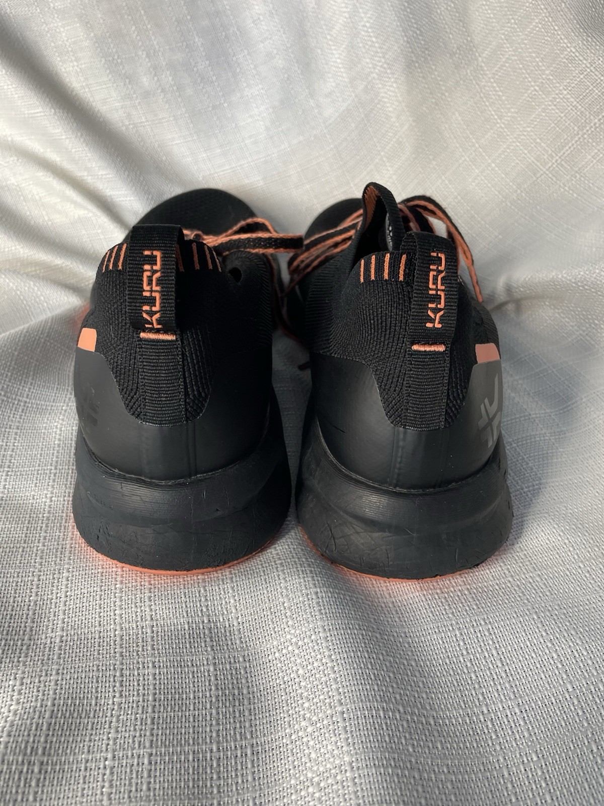 KURU FLUX Black-SoftCoral NOVAKnit EVA Foam Running Shoes Women’s Size 11