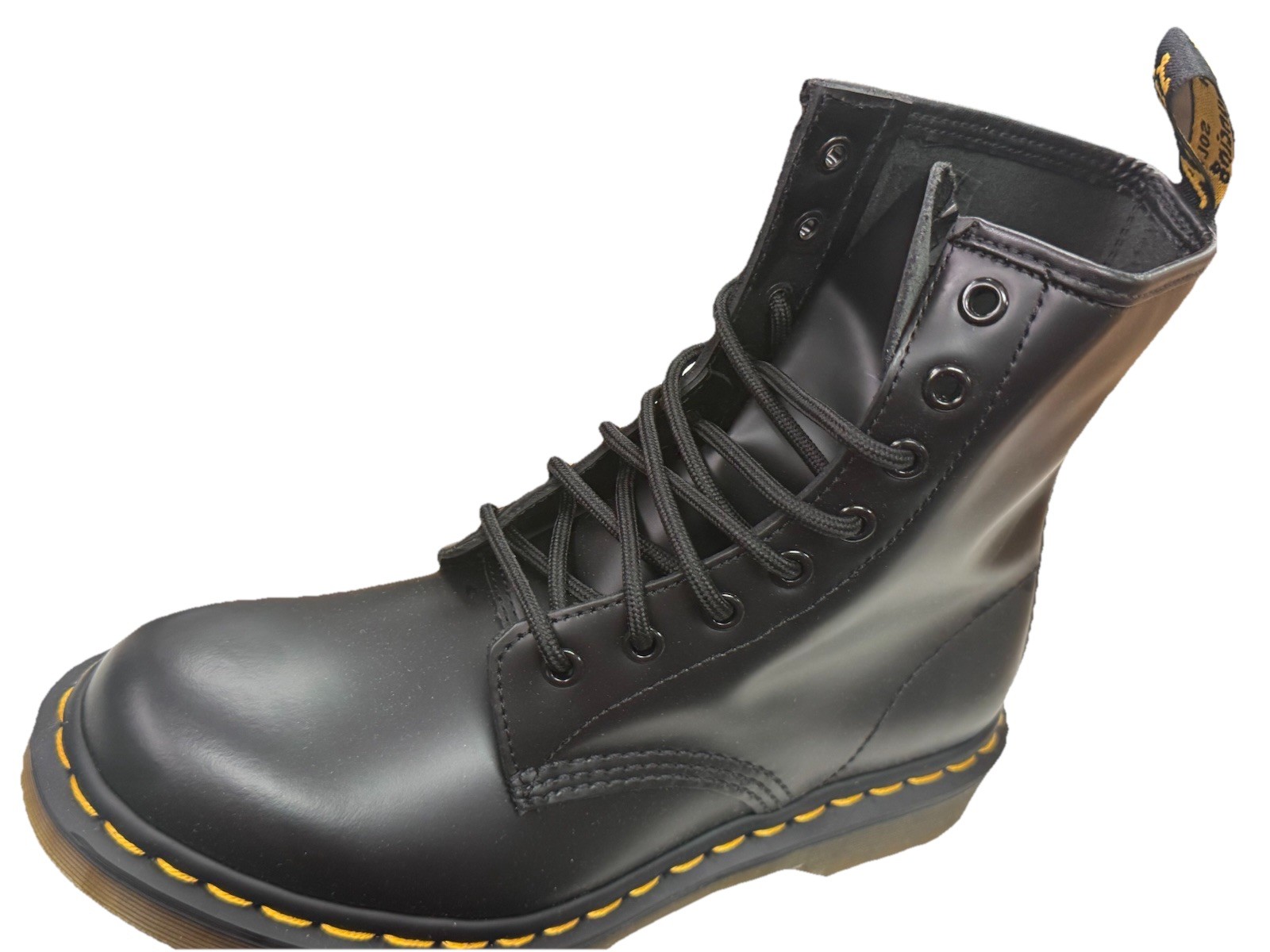 New Dr Martens 1460 Women’s Size 8 Black Leather Boots New In Box