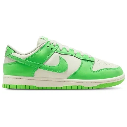 Nike Women Dunk Low Shoes Sneakers HV0842-133 Sail Green Strike White size 9