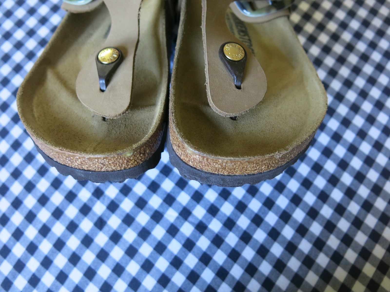 Birkenstock Gizeh Big Buckle leather sandals EU 38 US 7-7.5 regular/wide