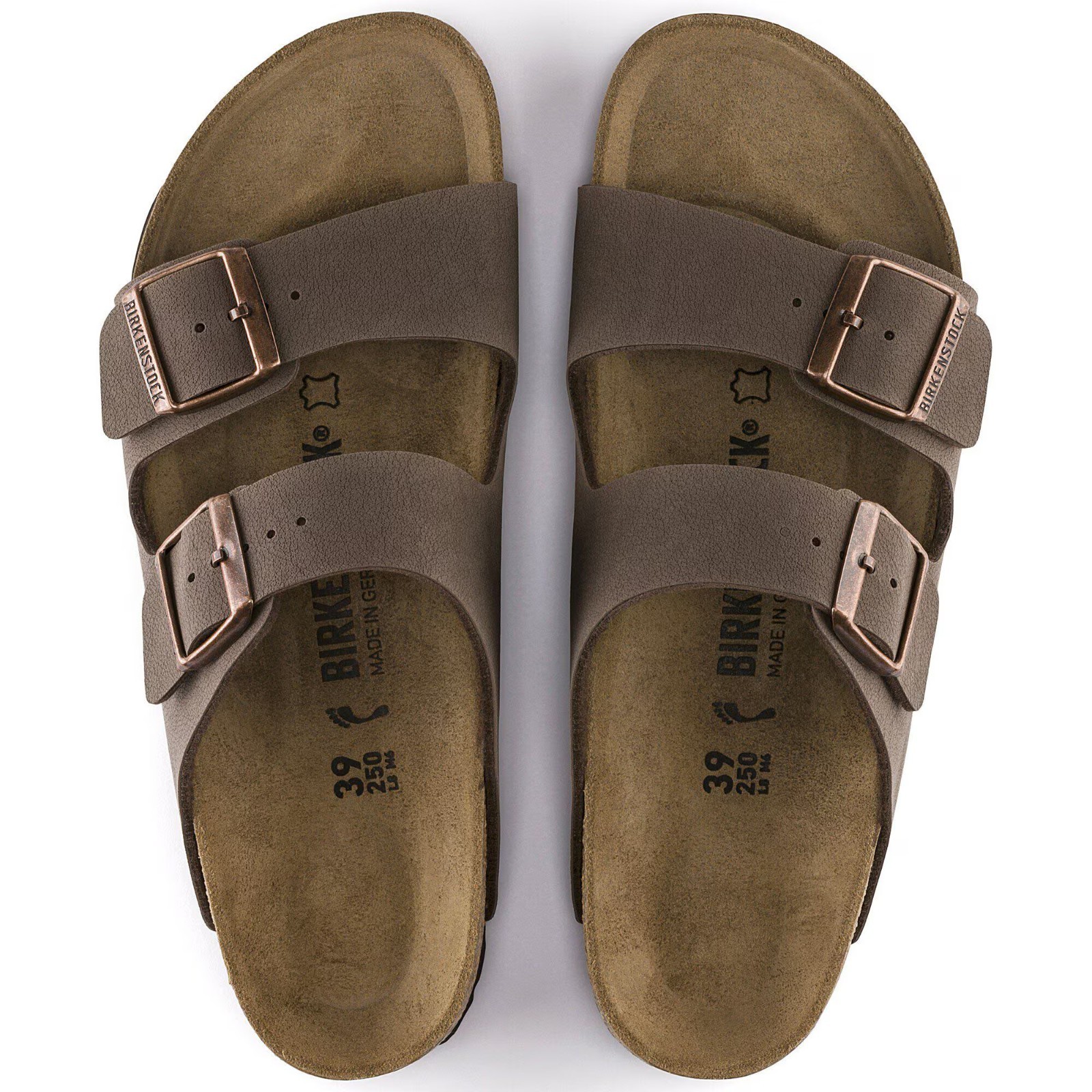 Birkenstock Arizona Birkibuc Sandals – Mocha