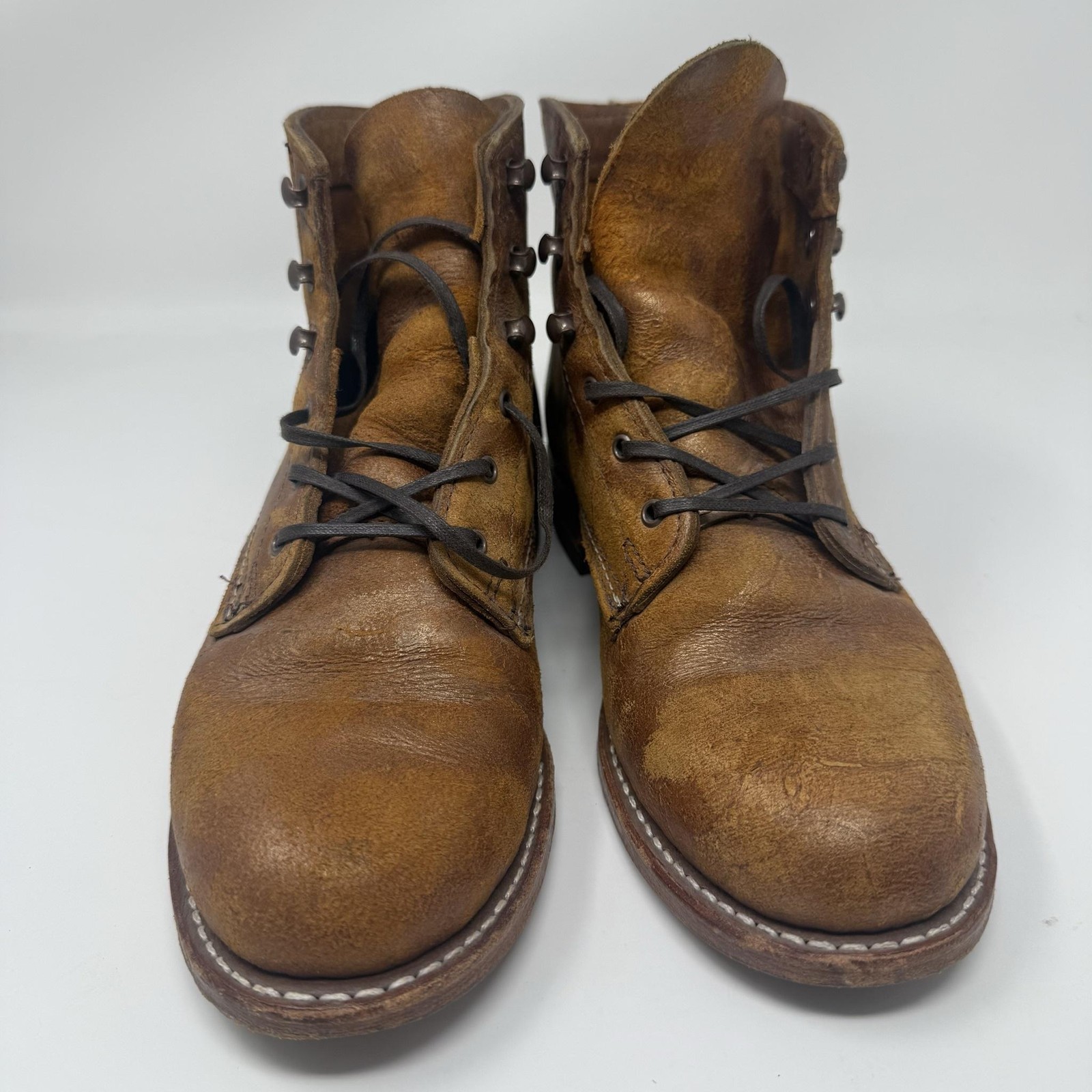 Wolverine Boots Womens Size 7 Leather 1000 Mile Lace Up Combat Boots Made USA